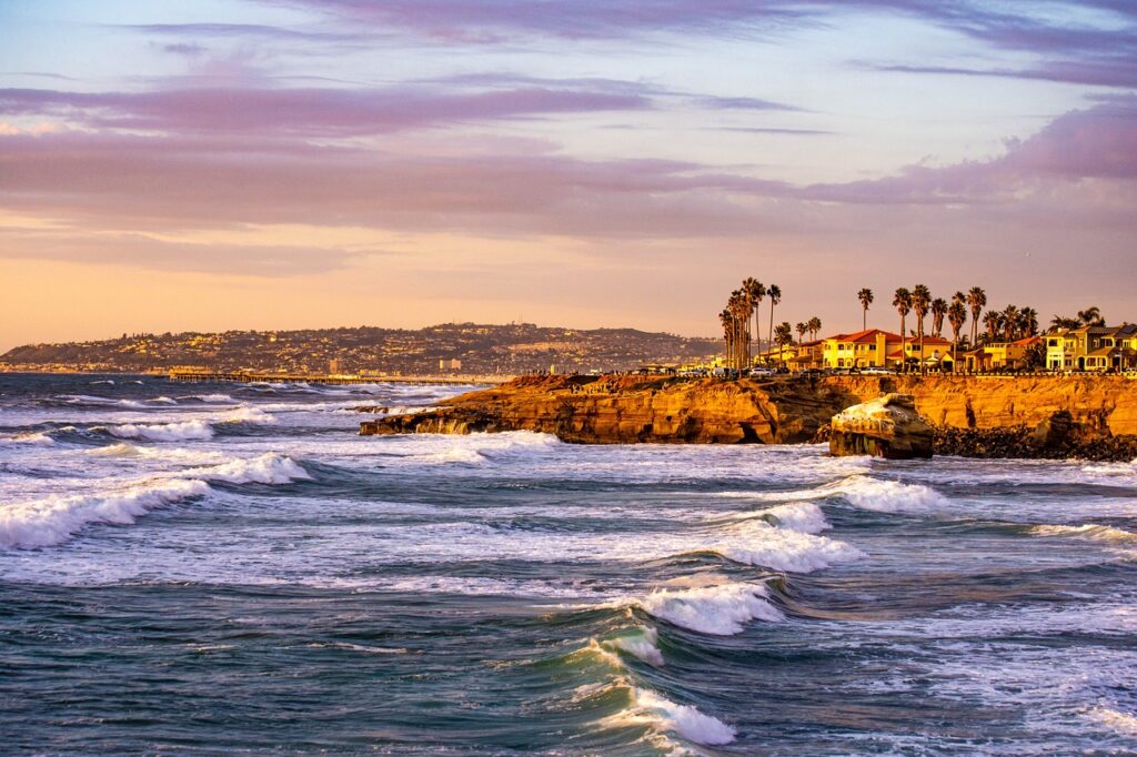 Image sunset cliffs, San Diego
